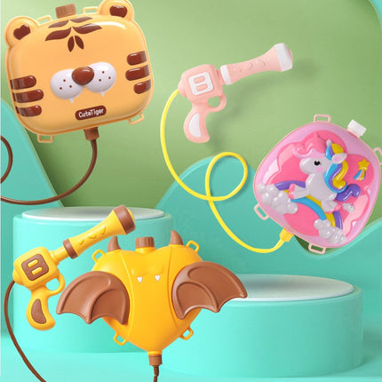 Watergevecht Rugzak Kinderen | Waterpistool Rugzak 1200ML | Buitenspeelgoed Strand | Duurzame Rugzak Kinderwatergun
