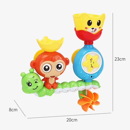 Badplezier Figuren | Kindvriendelijke Badvriendjes | Educatief Speelgoed | Veilige Waterpret | Duurzaam Design | Gemakkelijk Schoon te Maken | Motorische Vaardigheden Ontwikkelen