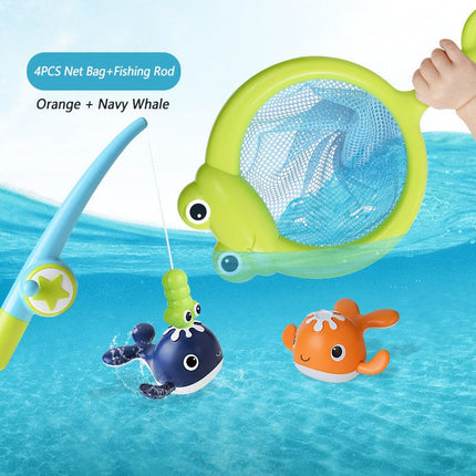 Bad Speelgoed Set | Dieren Vrienden | Kinderen Badplezier | Magnetische Vismethode | Ontwikkelingsvaardigheden | Veilig ABS | Interactief | Geschikt voor Kinderen 2 Jaar+ | Inclusief Vistechniek Fee | Gemakkelijk in Gebruik