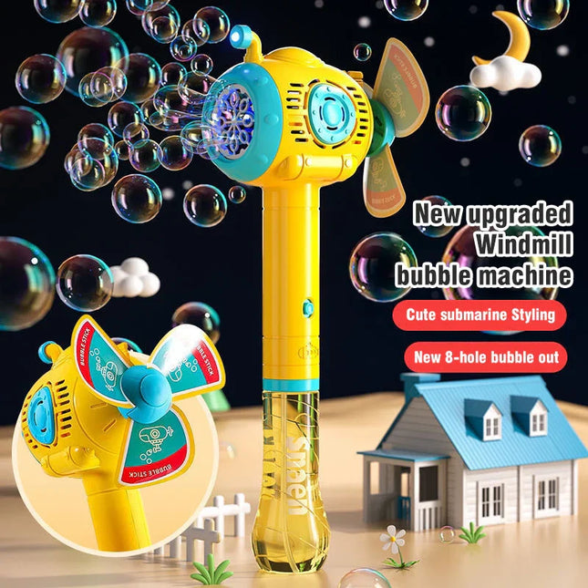 Bubbelblazer Kinderen | Elektrische Bubbelmachine | Kleurrijke Bellen | ABS Materiaal | Binnen & Buiten | Gemakkelijk Te Bedienen | Veilig & Duurzaam | Bubbelplezier